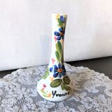 Handmade soliflore vase Saint Alban France