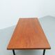 Table basse T-Angel en teck par Florence Knoll pour Knoll Inc. / Knoll International, années 1950.