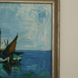 « Bateaux en mer » de Carl Carlsson