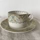 Large cup and saucer in Creil and Montereau ironstone.