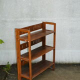 Folding shelf, bookseller's library