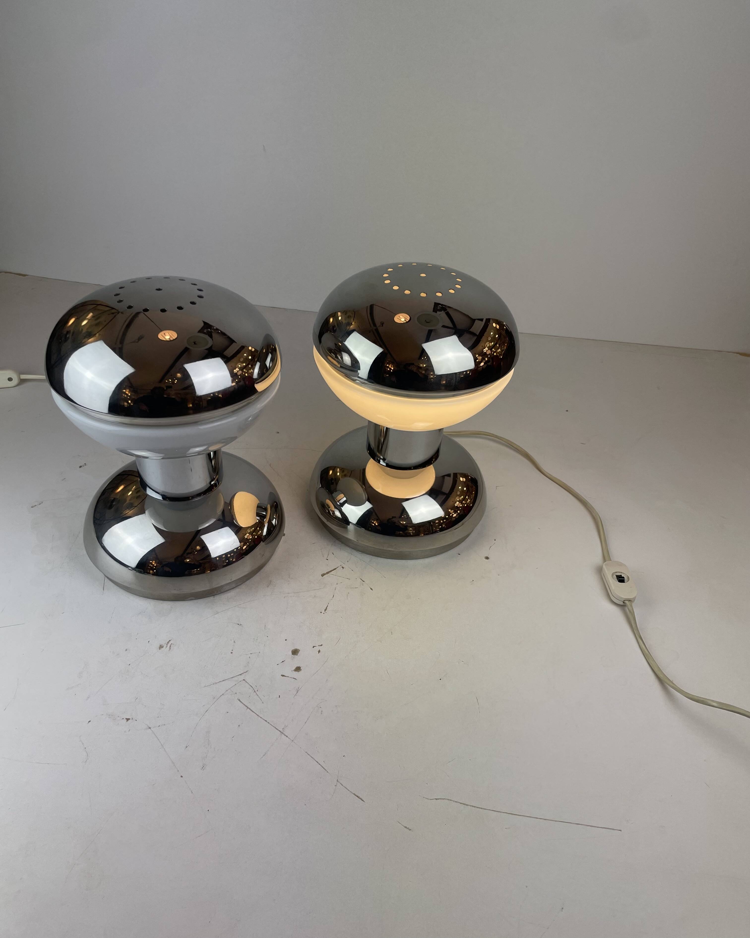 Diabolo Space-Age Table Lamp by Reggiani, Italy, 1970s
