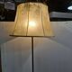 Vintage wrought iron and ceramic lamppost 1950