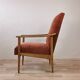 Vintage corduroy armchair