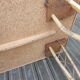 Vintage rattan table