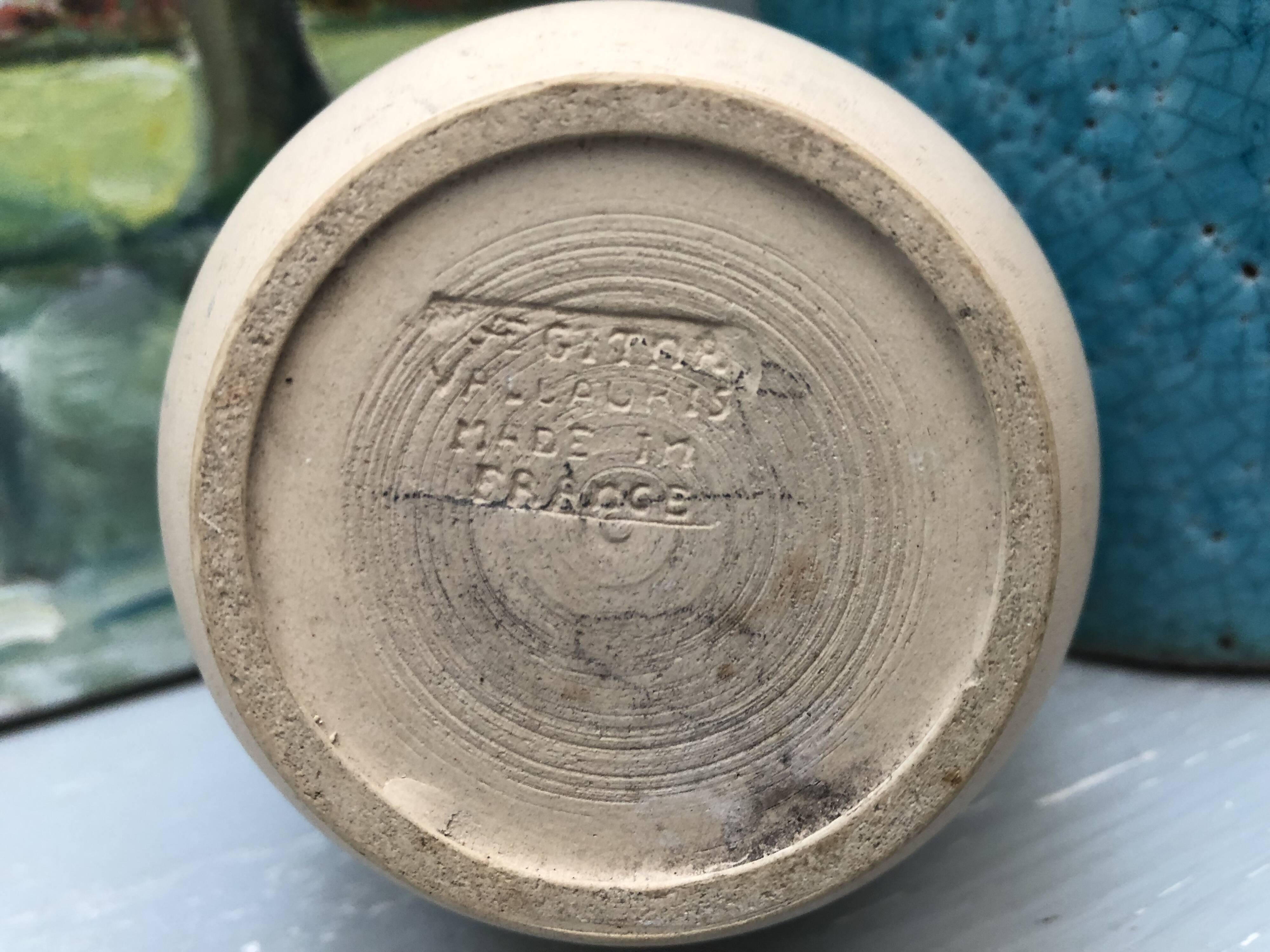 Vase / pencil pot Aegitna Vallauris