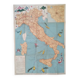 Tourist map of Italy
