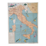 Carte touristique d'Italie