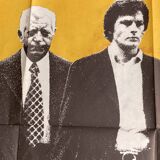 Original movie poster Two Men in the City Alain Delon Jean Gabin