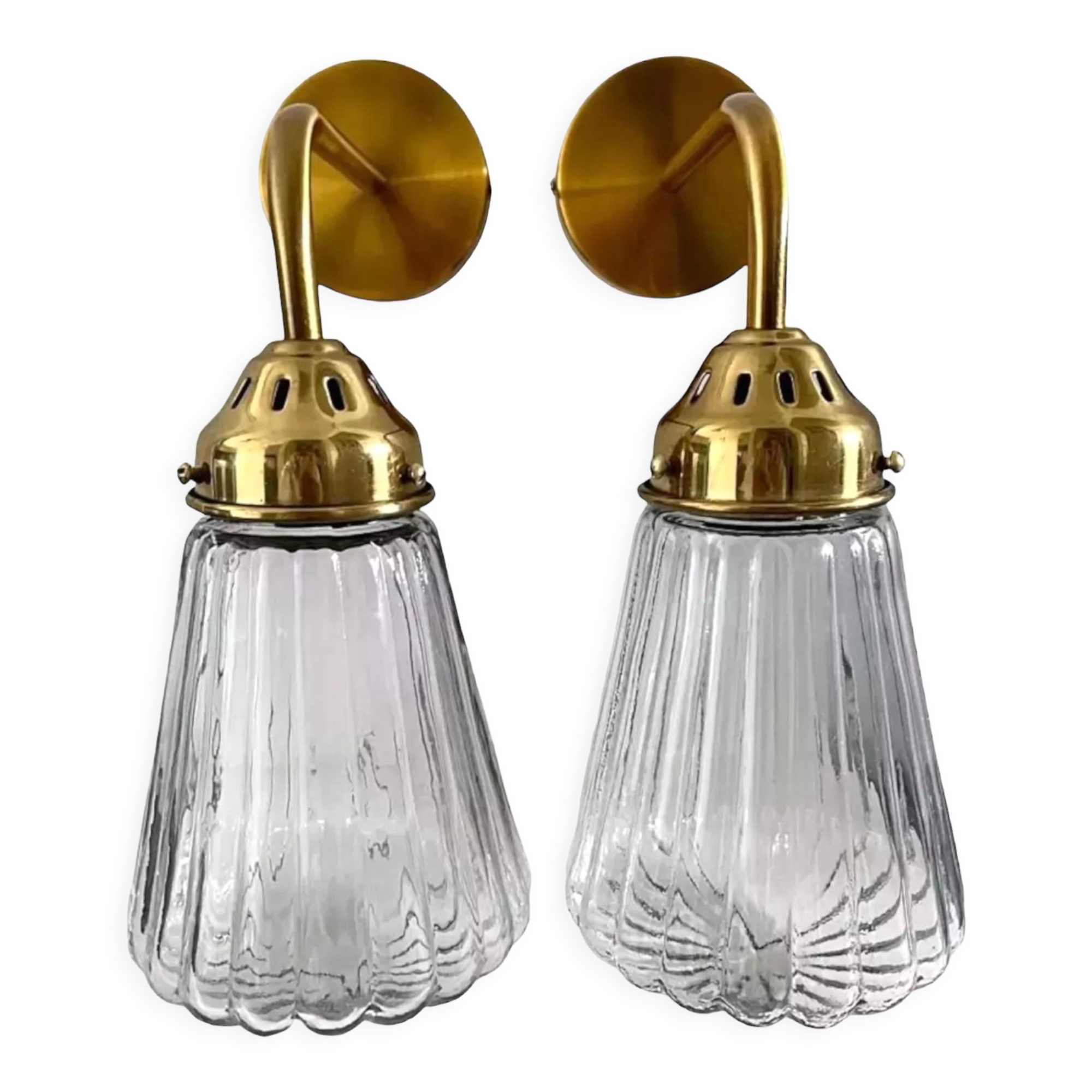 Pair of vintage wall lights