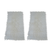 Paire de tapis 60 x 120 Shaggy années 60