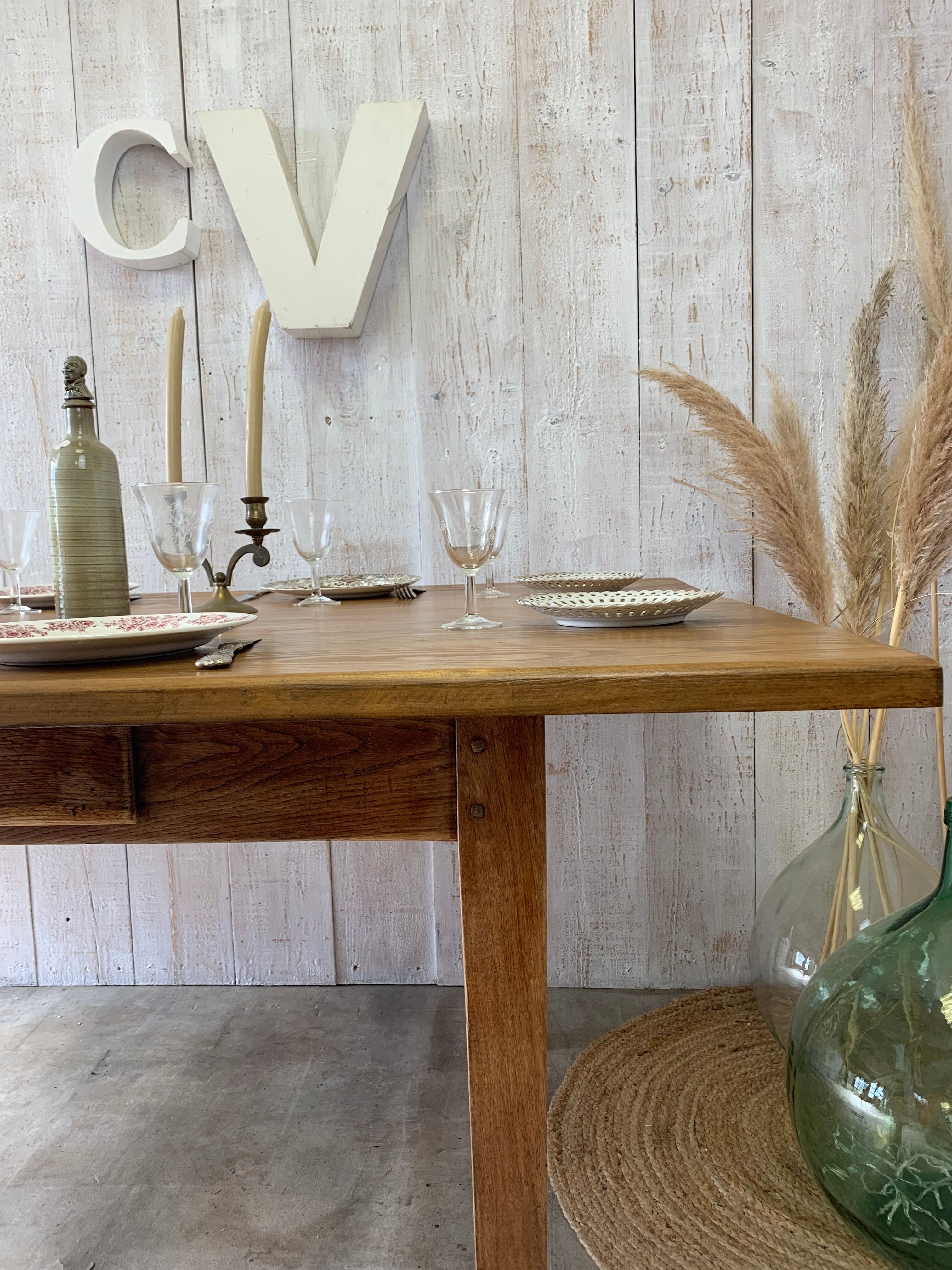 Farmhouse table 240x110cm