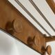 Vintage wall coat rack
