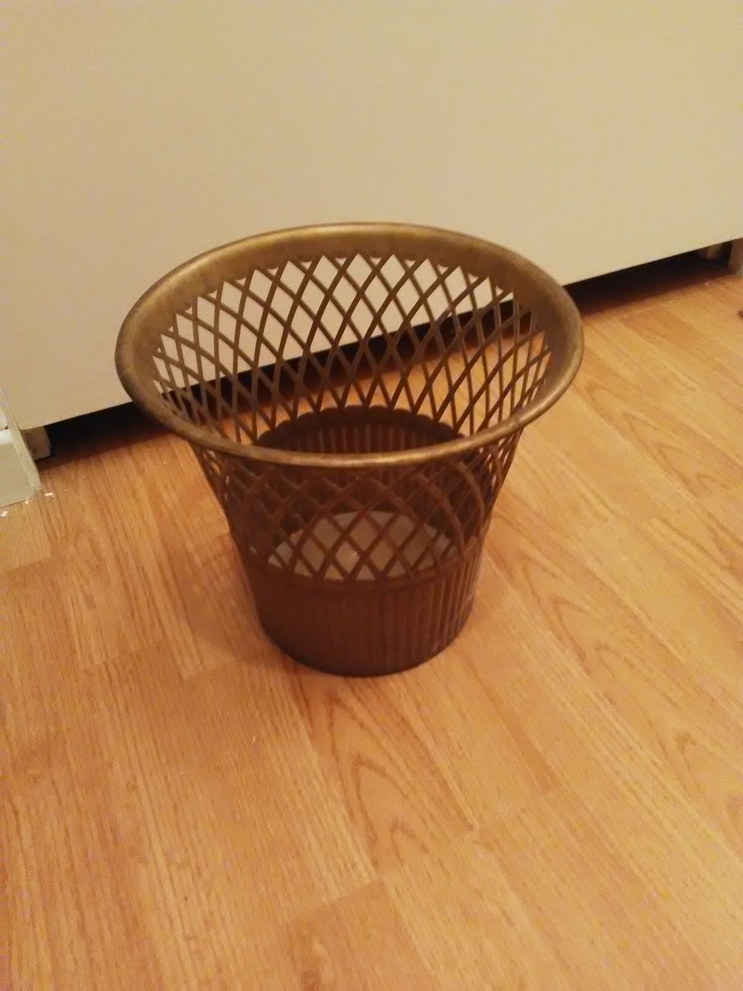 Vintage paper basket
