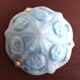 Suspension in blue glass paste signed Degué / art deco style