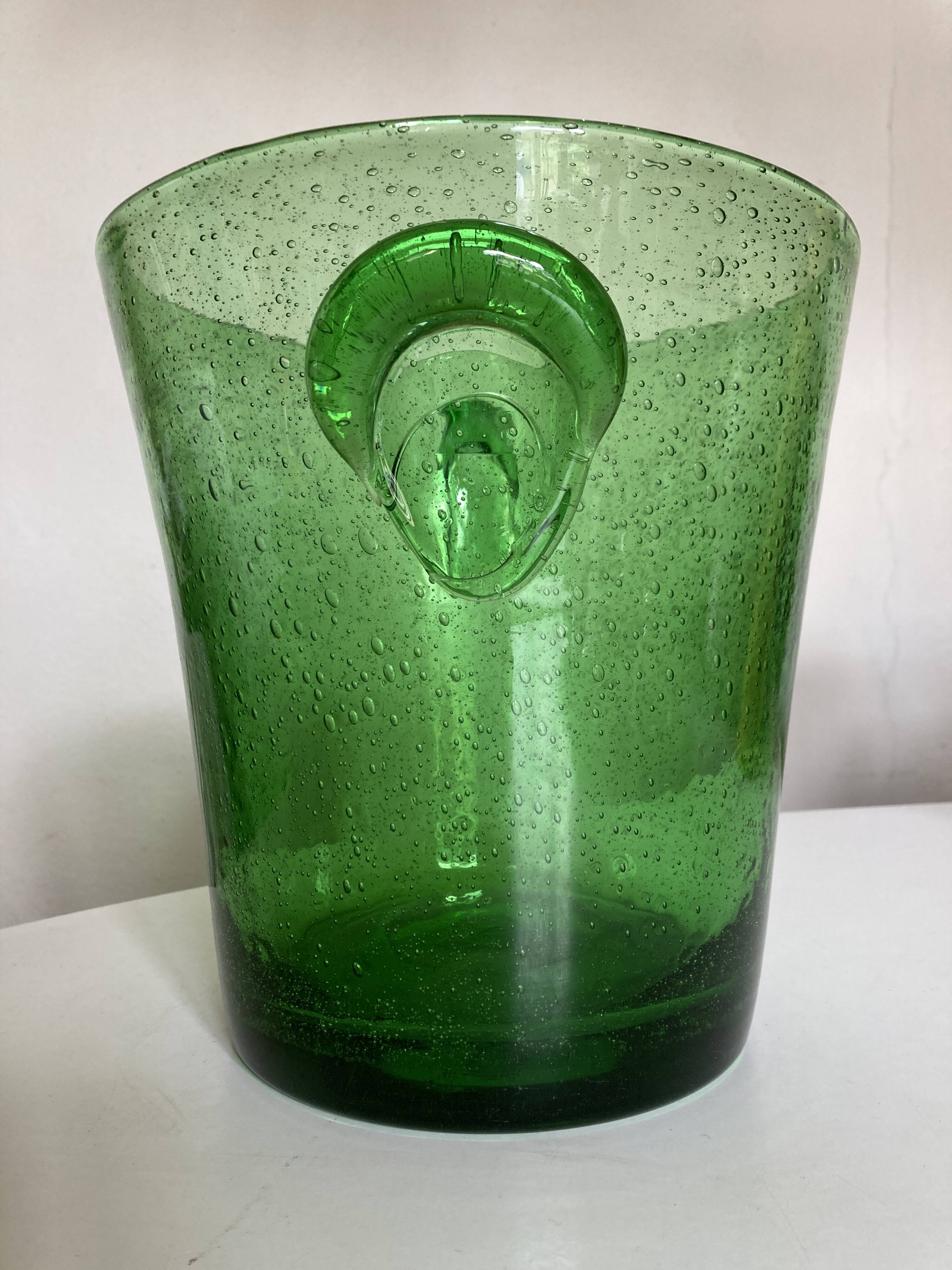Biot champagne bucket XXXL, 1960 signed