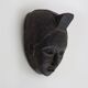 Ancien masque chokwe d'angola. afrique art tribal africain. années 50 60
