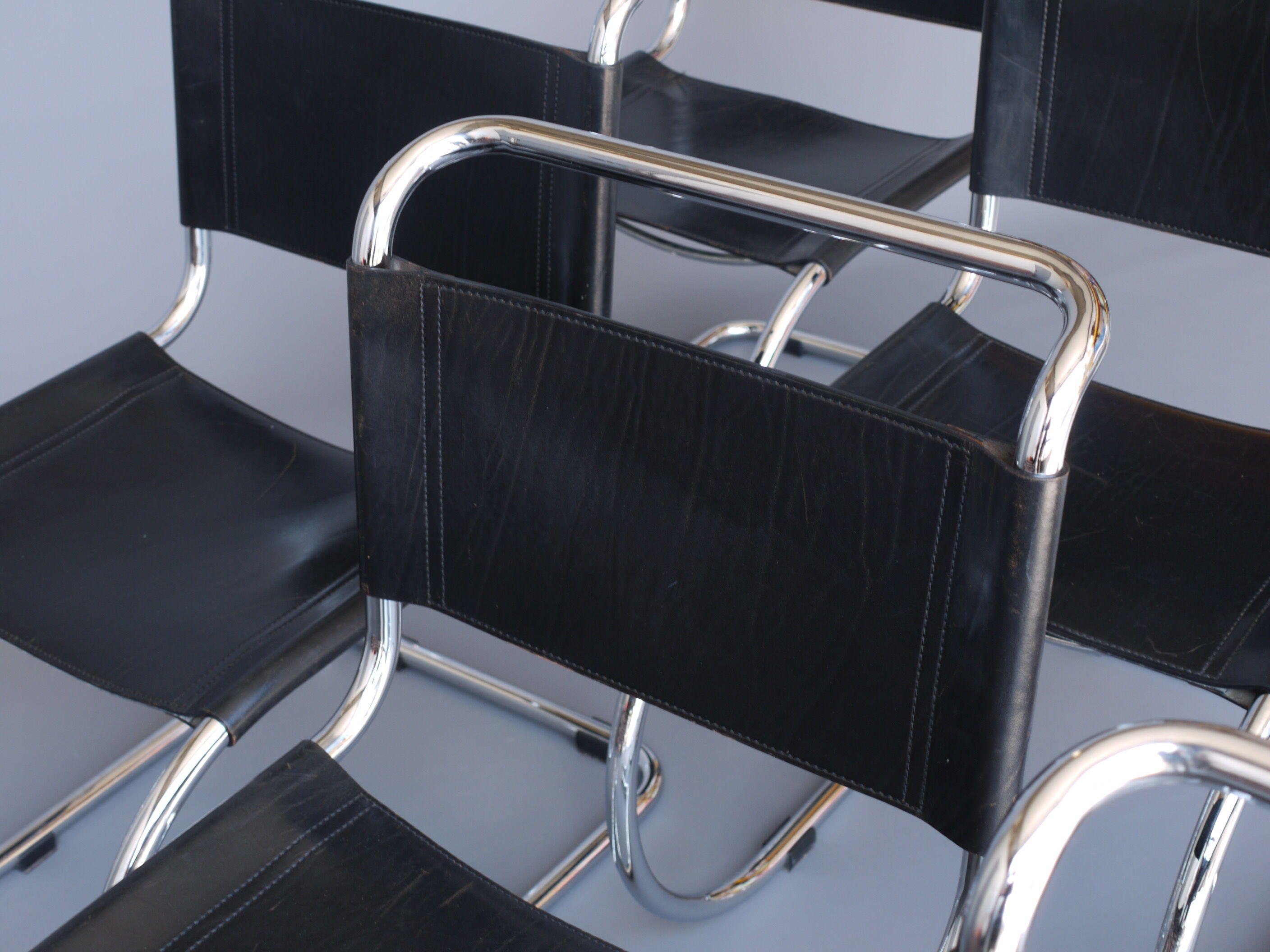 MR10 Chairs by Mies van Der Rohe