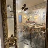 Large beaded mirror 19th