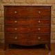 Commode-secrétaire Anglaise en acajou