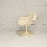 Armchair by Orlowski, resin, France, cira 1970, Stamp.