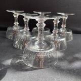 6 Baccarat Champigny champagne glasses