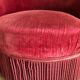 Paire de fauteuils crapaud velours