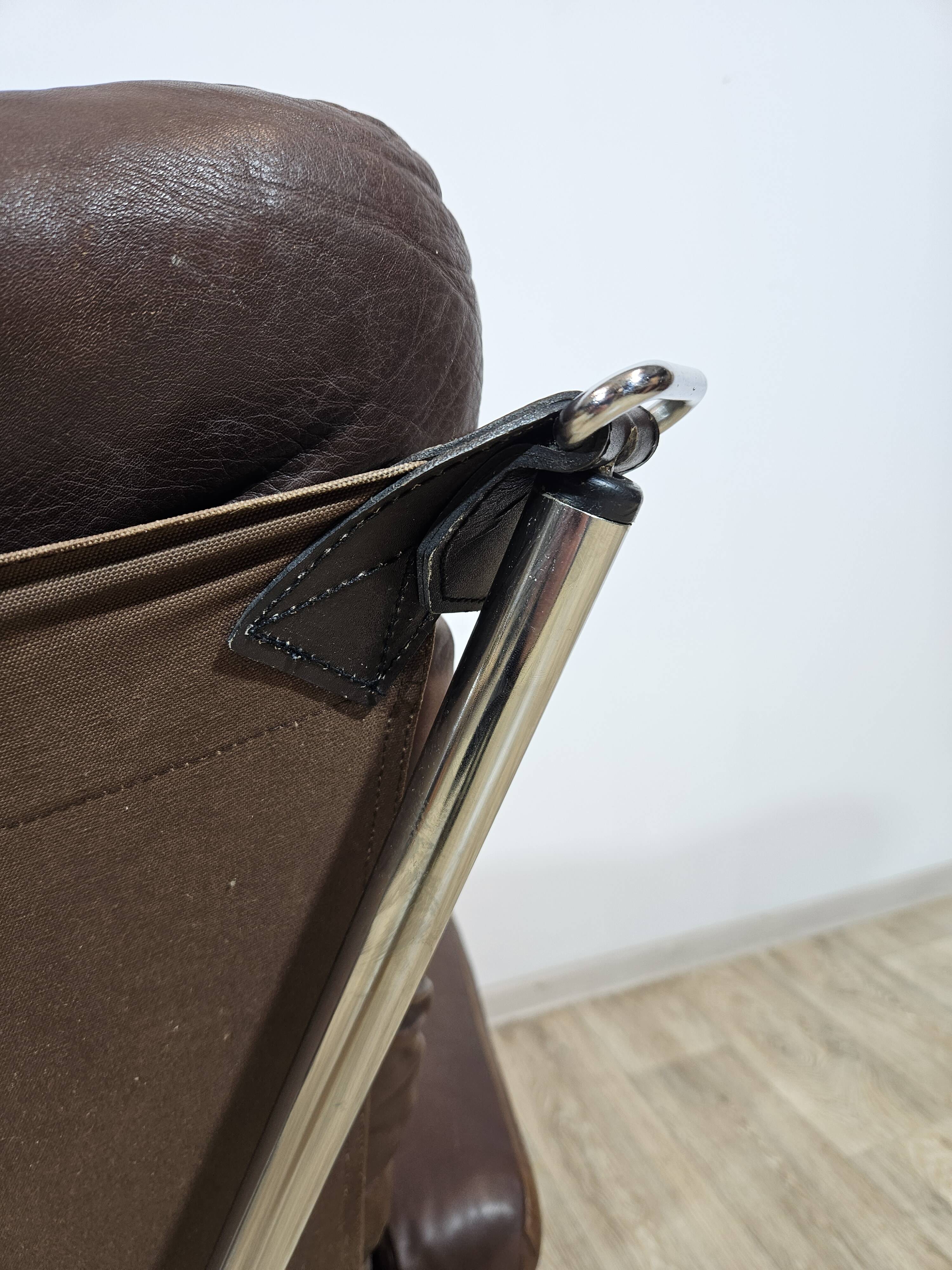 Armchair with footstool, Westnofa, "Wing Chair and foot stool", designed by