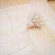 Oreiller pompon marocain blanc 48x48cm