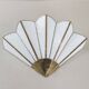 Vintage 1970s Art Deco wall light