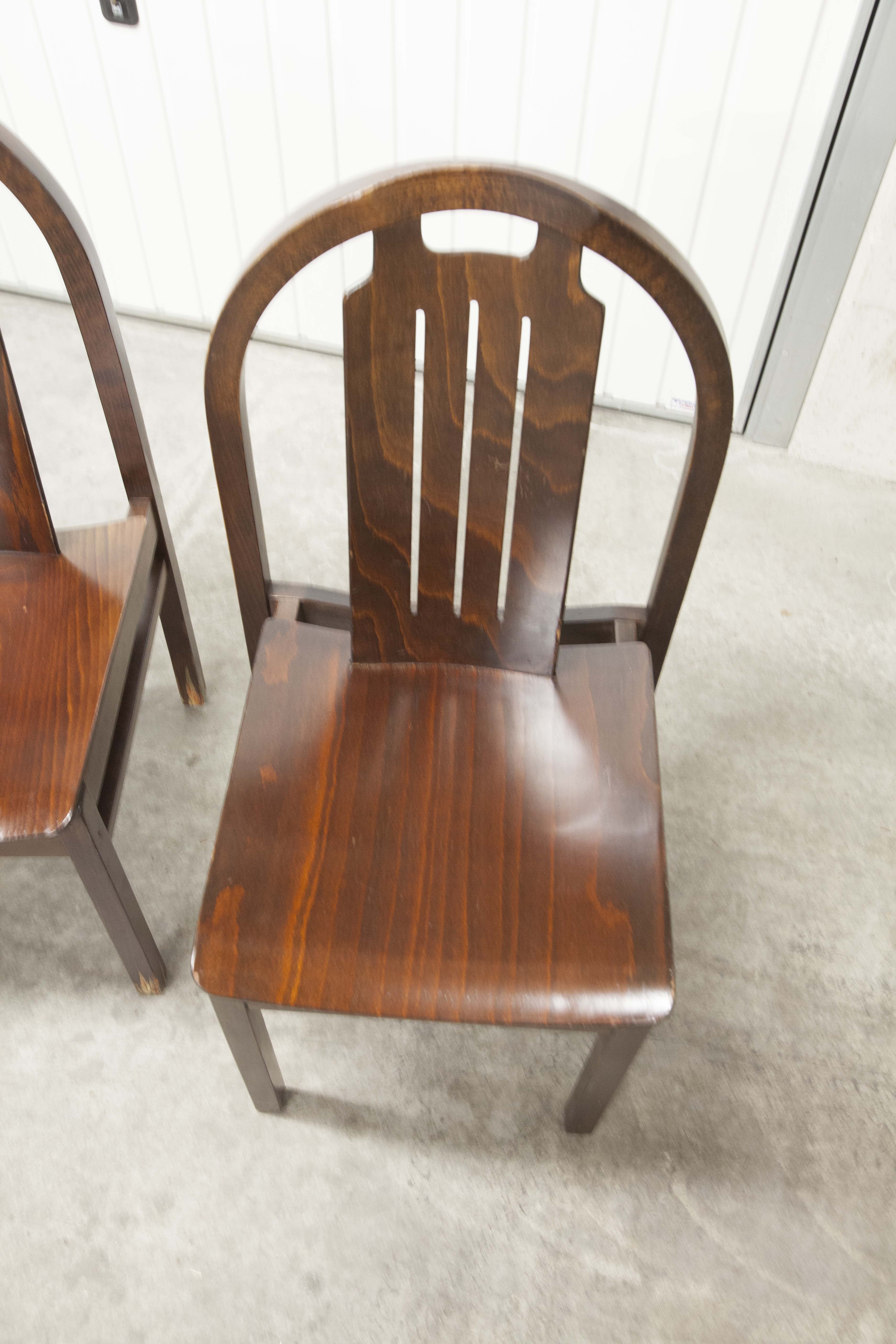 Lot of 4 chairs Baumann model "Argos"