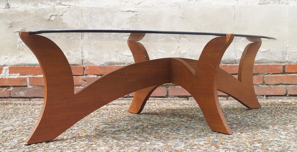 Hugues Poignant coffee table 1960