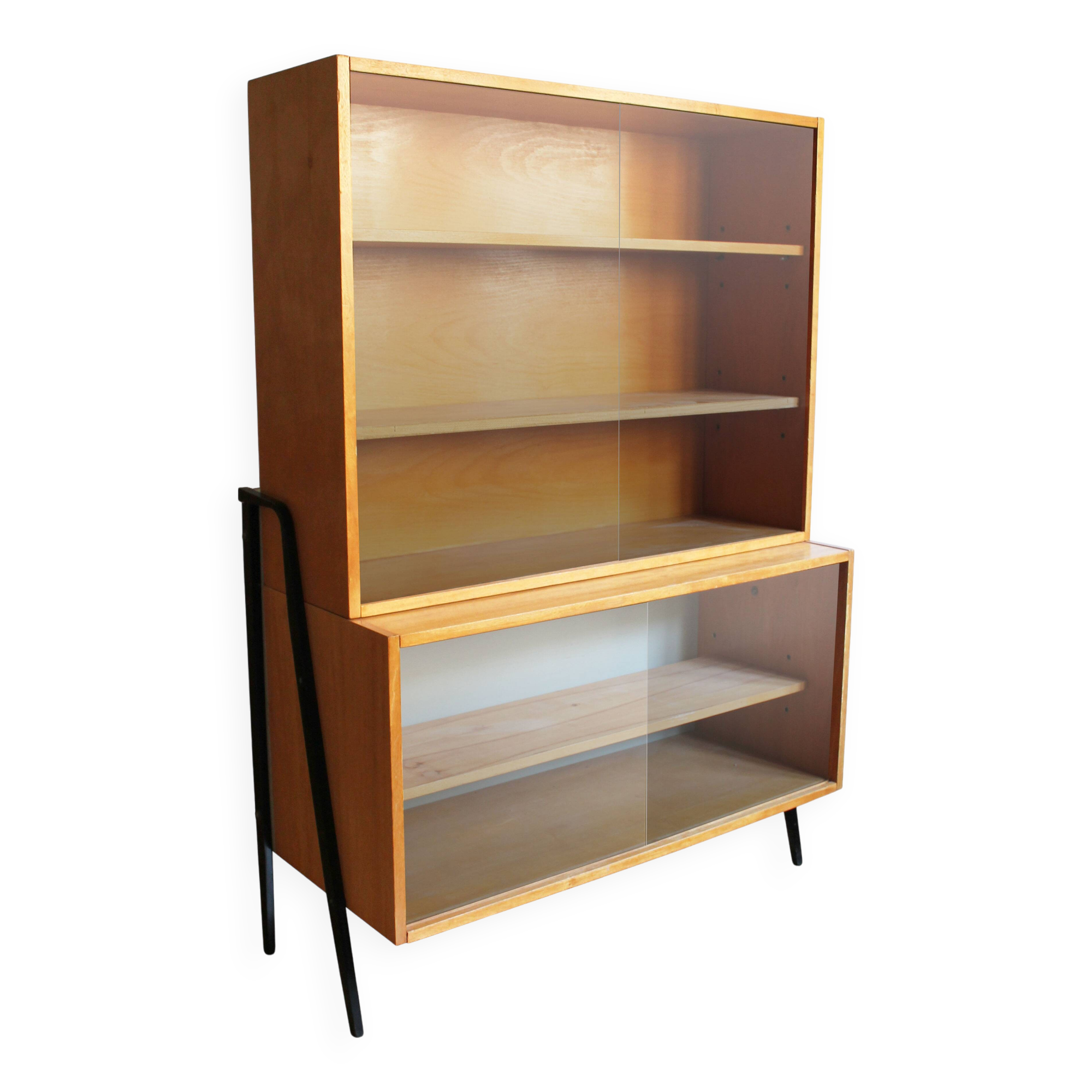 1960's Mid Century Cabinet by Frantisek Mezulanik for UP Zavody