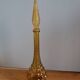 Carafe Empoli Italy Genie bottle in amber glass