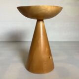 Scandinavian style wooden candle holder