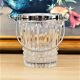 Crystal and metal ice bucket - Vintage year 40