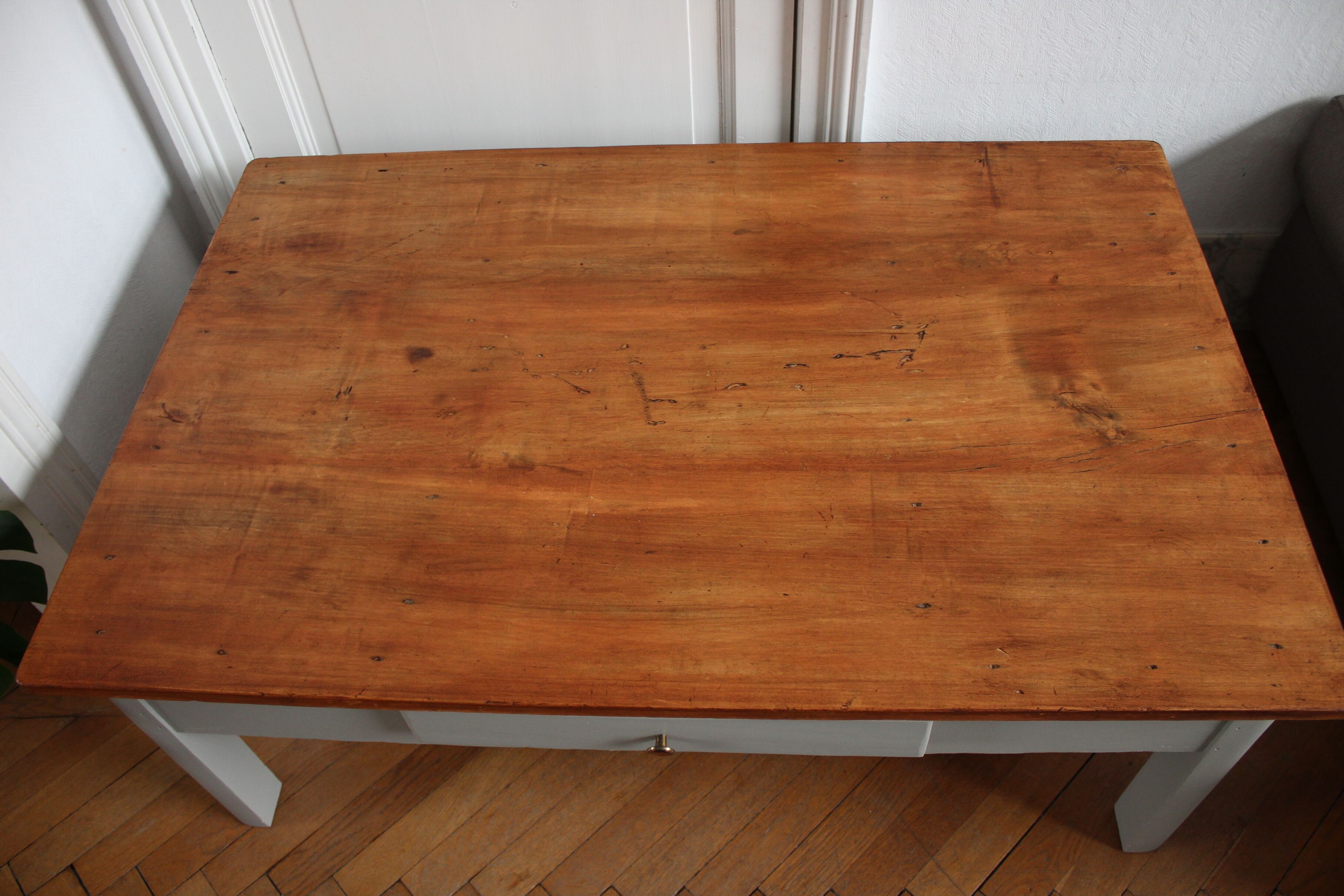 Restored farmhouse coffee table