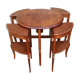 Round pull out tables