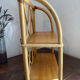 Rattan wall shelf