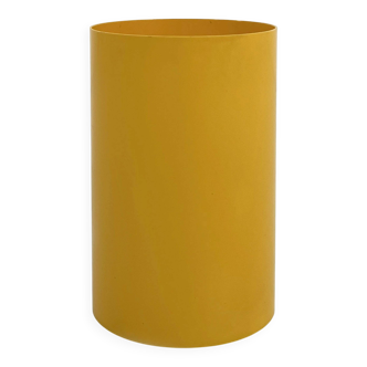 Corbeille, porte-parapluie jaune par Gino Colombini pour Kartell, 1970