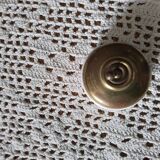 Old porcelain and brass switch