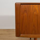Mid-Century Large Teak Tambour Door Sideboard, Denmark, 1960s