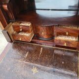 secretaire restauration en acajou du xix ème siecle
