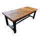 Solid oak farmhouse table