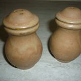 Salière et poivrier en grès