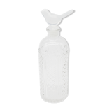 Glass bird bottle