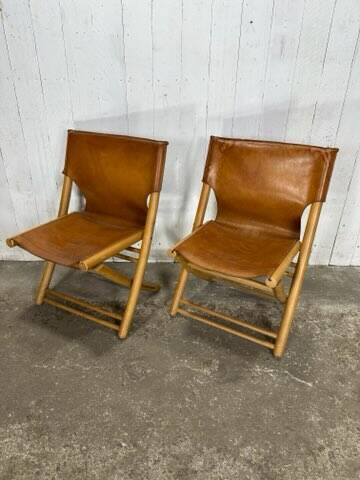 Chaise safari ancienne