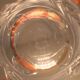 Suite de 3 verres à orangeade en cristal taillé Sevres