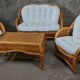 Rattan living room