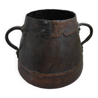 old copper pot cauldron 19th century popular art